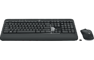 MK540, LOGITECH ADVANCED Wireless Combo - BLACK EN/RU Keyboard (L920-008686)