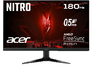 UM.QQ1EE.301 ACER NITRO 60CM 23.8" IPS FHD,180Hz ,178/178 ,1ms/0.5ms, 250 cd/m2 , 99% sRGB ,Speaker: 2Wx2, 2 xHDMI , 1xDP