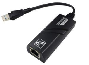 KDUSBRJ453001, Kingda, USB 3.0 A plug to RJ45 1 Gbe Ethernet Adaptor