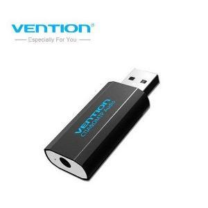 VAB-S15-B, VENTION 4Pole USB External Sound Card Black