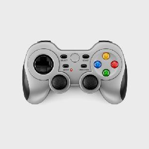 LOGITECH  Wireless GamePad , on PC, SILVER (L940-000145)