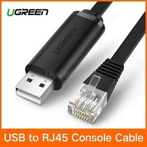 CM204 UGREEN USB to RJ45 Console RS232 Cable Serial Adapter for Router 1.5m USB RJ 45