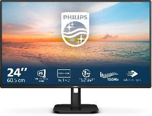 24E1N1100A/01 Philips monitor 23,8"1920x1080, 100Hz, IPS, MPRT 1 ms,178º /178º, 250cd/m² Built-in stereo speakers,VGA,HDMI